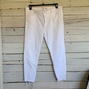 Vervet White Skinny Leg Jeans
